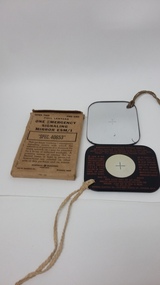 Emergency Signalling Mirror, Circa 1940's