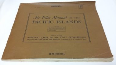 Map Book, Air Pilot Manual of the Pacific Islands, 3.1.1944