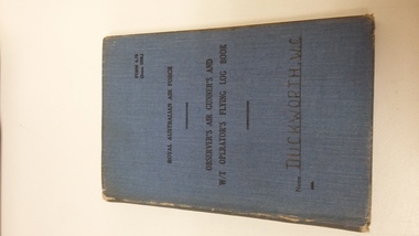 Air Gunner & W/T Operator Log Book