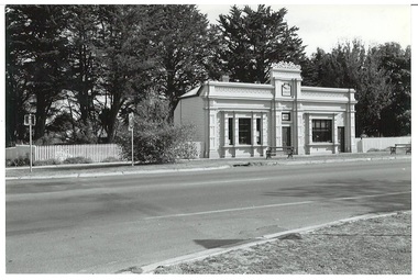 Photograph - Black and white photograph, Former Free Library Warrenheip Street Buninyong, 9 April 1994