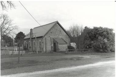 First church built in Buninyong in 1857, viewed from Scott Street