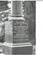 pair of photos, one B/W, one colour, of polished granite column and engraved plinth