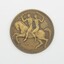 Bronze medallion (front), given to Shire of Buninyong in 1951 to celebrate the Centenary of Victoria by State Government