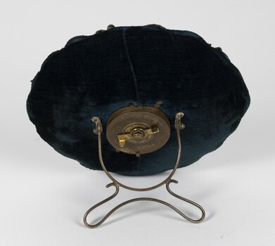 Decorated Clock (rear), presented to Edwin Gullock, Buninyong, in 1898 by BDCC