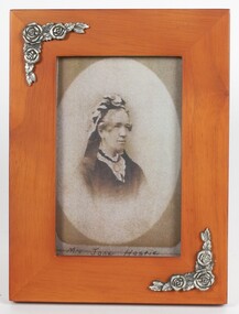 copy of sepia portrait of Mrs Jane Hastie