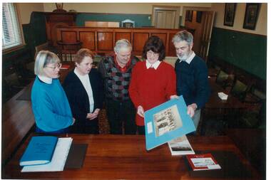 Photograph - Opening of Buninyong Court House as a local history centre, Opening event