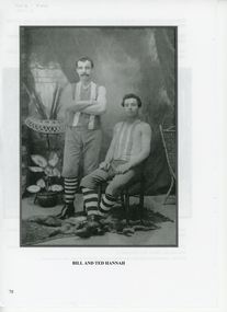 Photograph of the Hannah family boys- Bill & Ted, c1900
