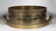 Imperial standard half bushel measure- brass vessel with handles