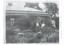 View of the garden and part of "The Hermitage" on Mt Buninyong with two members of the Poynton family visible to the right of the garden