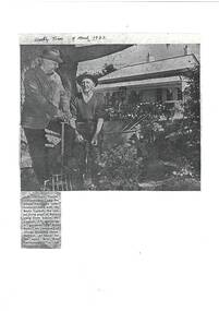 Copy of a newspaper report, published in the Weekly Times, on 9th March 1973.