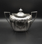 Silver sugar bowl with lid