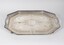 Silver tray for tea service