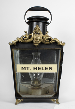 Mt Helen Station Lamp, front view