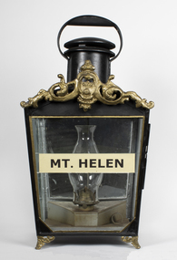 Mt Helen Station Lamp, front view