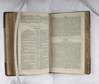 Pocket Bible with critical commentary, Epistle of James