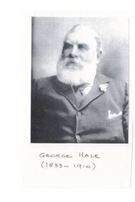 Portrait of Edwardian gentleman, stout, impressive white beard, suit.