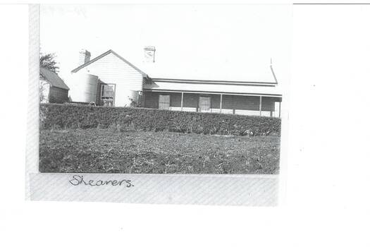 The Shearer Family Home at Scotsburn in 1922.