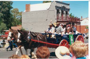 1991 Buninyong Festival procession.