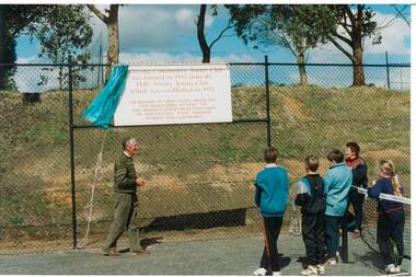 Opening of Buninyong Community Tennis club in 1993