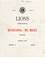 Title page of Buninyong-Mt.Helen Lion Club Bulletin, used as paper for proposed design of Buninyong Baths development