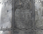 Silver hot water kettle, close up of inscription, gift to secretary of Buninyong Butter Factory