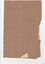 Foolscap music books, covered in brown paper, containing choral sheet music.