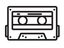 audio tape.