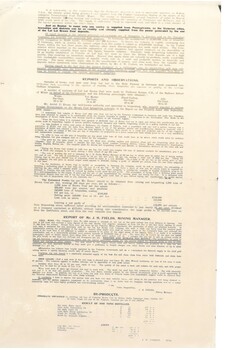 A copy of draft Prospectus for Fund Raising Scheme for Brown Coal mining at Lal Lal 1912 Page 2