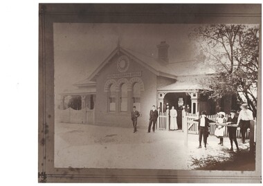 Photograph - Black and white photograph Buninyong Post Office, c 1910, Buninyong Post Office, c 1910