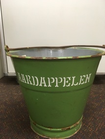 Enamelled Potato Bucket (Aardappel Emmer), Early 20th century