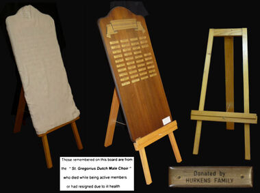 St Gregorius Choir Memorial Board
