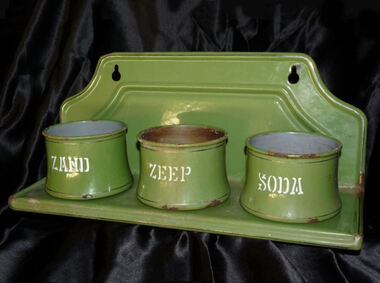 Functional object - Sand, Soap and Soda Rack