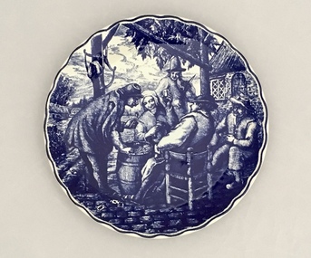 Boch Delfts Wall Plate