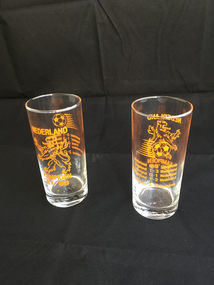 Two drinking glasses
