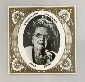 Commemorative Tile  (Regeerings Tegel), Wessel, 1980