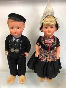 Doll in female Zeeland costume