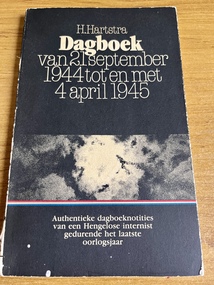 Book - H.Hartstra Dagboek (Diary), Diary 21/09/1944 to 04/04/45