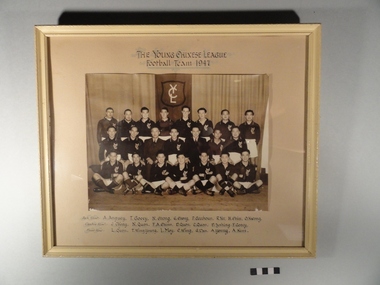 photographic print (framed), The Young Chinese League Football Team 1947, 1947