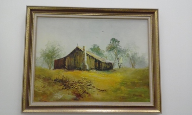 Painting - Painting, Bush House by F Holzer, Holzer, F, Bush House by F Holzer, 1966