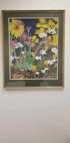 Painting - African garden by Seralyo, Seralyo, African garden