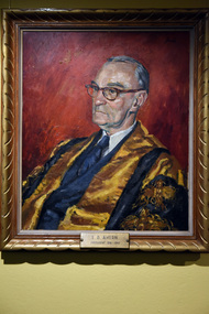 Painting - Portrait of Edward Dennis Ahern, Bush, Charles, President, Edward Dennis Ahern, c1979