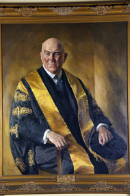 Painting - Portrait of George Bell, Smith, Joshua, President, George Bell, 1983