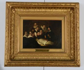 Painting - Artwork, The Anatomy Lesson of Dr Tulp, The Anatomy Lesson of Dr Tulp