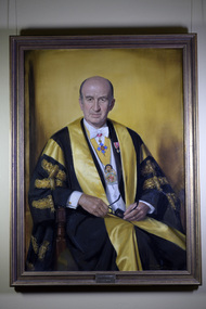 Painting - Portrait of E S R Hughes, President, E S R Hughes