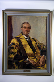 Painting - Portrait of Sir Ivan Jose, President,  Sir Ivan Jose