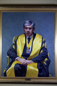Painting - Portrait of J.C. Hanrahan, President,  J.C. Hanrahan