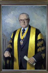 Painting - Portrait of John K Clarebrough, President, John K Clarebrough