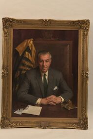 Painting - Portrait of Julian Ormond Smith, President, Julian Ormond Smith