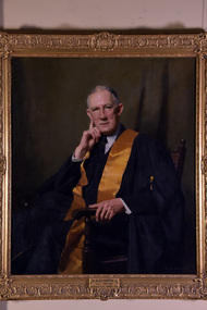 Painting - Portrait of Sir Alan Newton, President, Sir Alan Newton