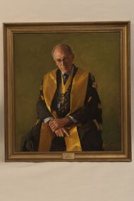 Painting - Portrait of Thomas S Reeve, Hannaford, Robert, President, Thomas S Reeve, c1965